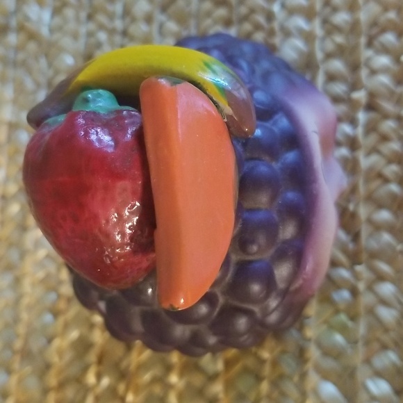 Vintage anthromorphic collectable jar. Whimsical candle. - Picture 5 of 10